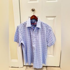 Men’s Robert Graham Short Sleeve Button Down Shirt